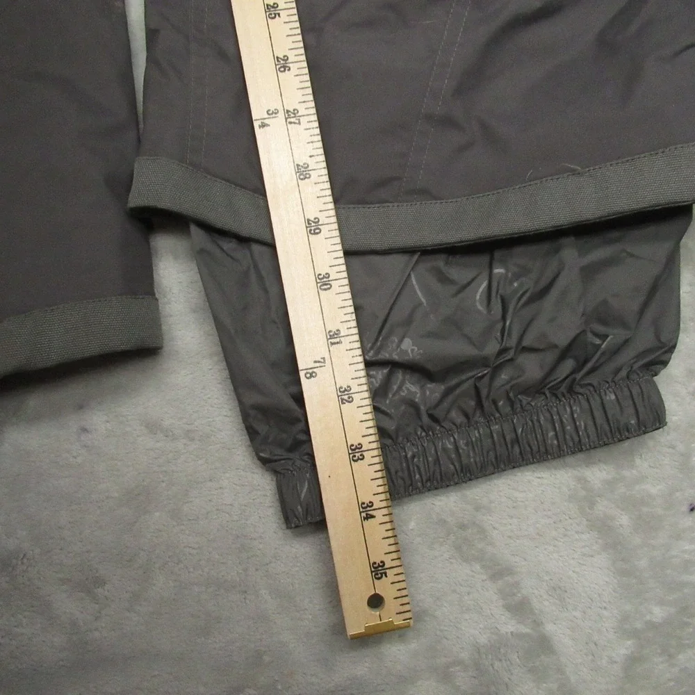 Columbia Snow Pants Women Medium Gray Convert Ski Outdoor Winter Wind Rain 32x29